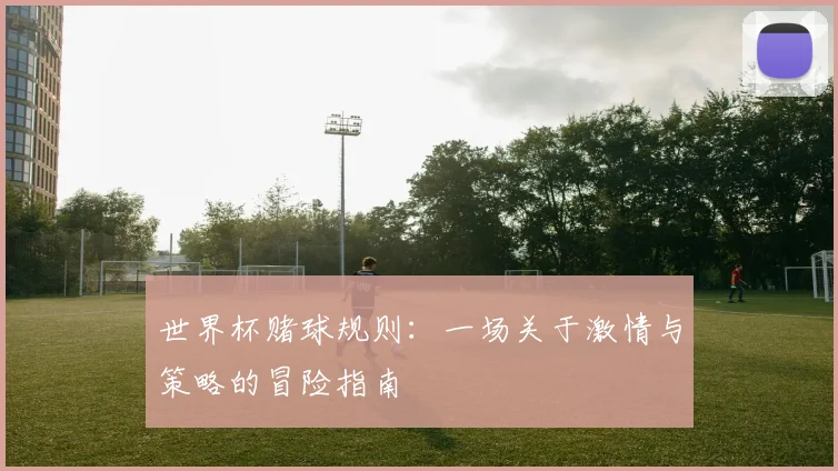 世界杯赌球规则：一场关于激情与策略的冒险指南